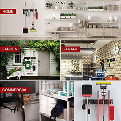 Broom Holder Wall Mount