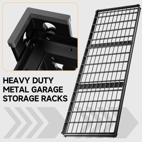 5 Tier 60" W X 20" D X 72" H Storage Shelves 3000LBS Metal Garage Shelving Adjustable Storage Shelf Metal Racks with Shelves Heavy Duty Shelving Units and Storage Utility Shelf (5 Count)