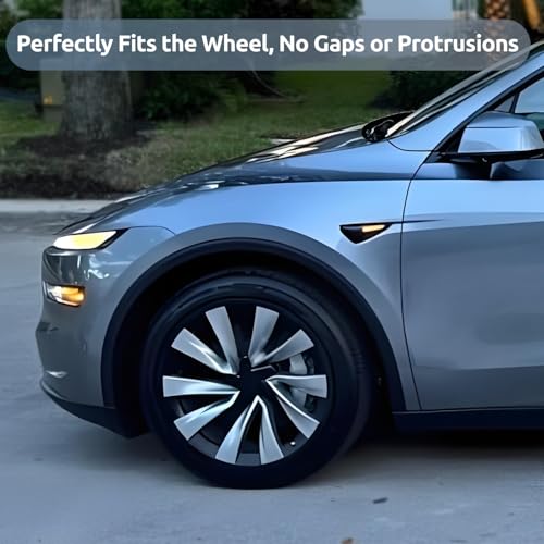 Rim Protector for Tesla 2025 2026 Model Y Juniper 20 Inch Helix Wheel Cover All (4 Count)