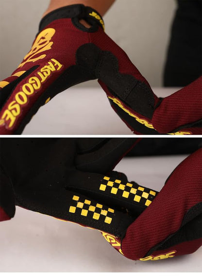 Dirt Bike Motorcycle Gloves for Men Women Finger Touchscreen Motorbike Gloves for BMX ATV MTB Riding
