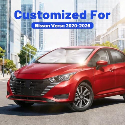Car Windshield Sun Shade for Nissan Versa 2020