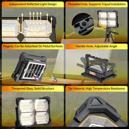 500W Led Work Light Rechargeable