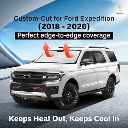 Windshield Sunshade Compatible for Ford Expedititon 2018