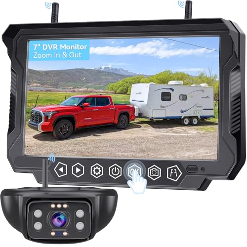 RV Backup Camera Wireless Compatible with Furrion