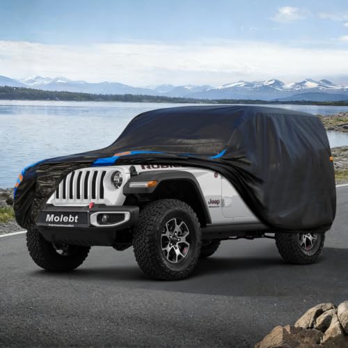 Custom Fit Car Cover for Jeep Wrangler 2dr 2 Door CJ YJ JK JL