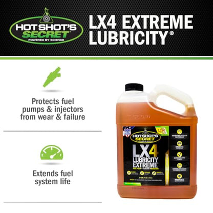 LX4 Lubricity Extreme Fuel Additive (128 Fl Oz)