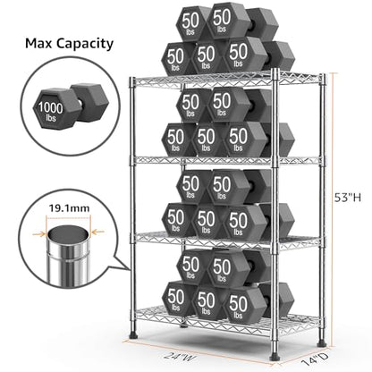 1000 lbs Storage Shelving 4
