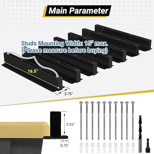 6 bin Overhead Garage Storage Rack (7 Count)