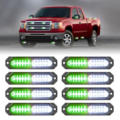 1200T Emergency Strobe Grille Lights (8 Count)