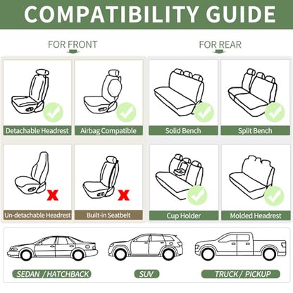 Car Seat Covers Full Set
