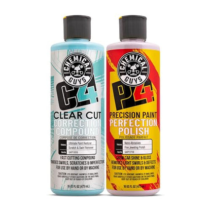 C4 & P4 Compound & Polish Paint Correction Kit