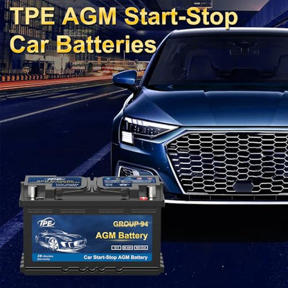 94R Car Battery AGM 12V 80Ah 900CCA