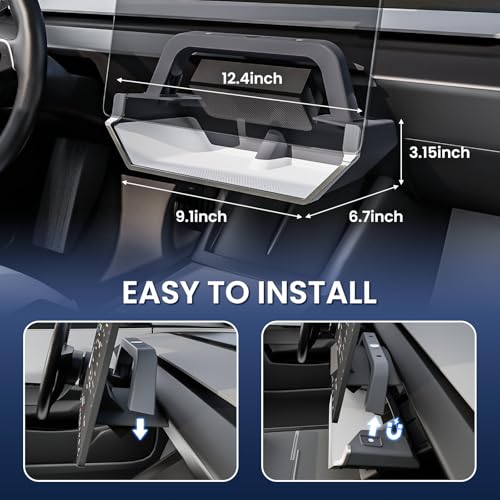 for Model Y Juniper & Model Y L Under Screen Storage Organizer 2025