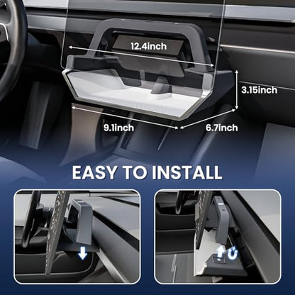 for Model Y Juniper & Model Y L Under Screen Storage Organizer 2025