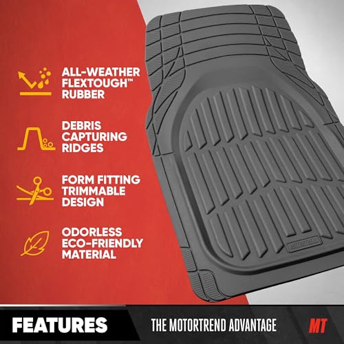 FlexTough LITE Rubber Car Mats Full Set