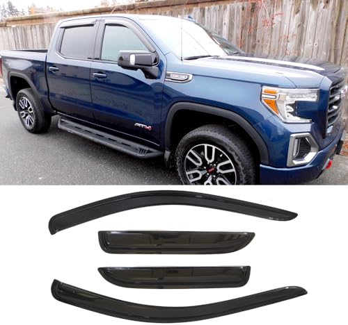 Window Visors Rain Guard for 2019 (4 Count)