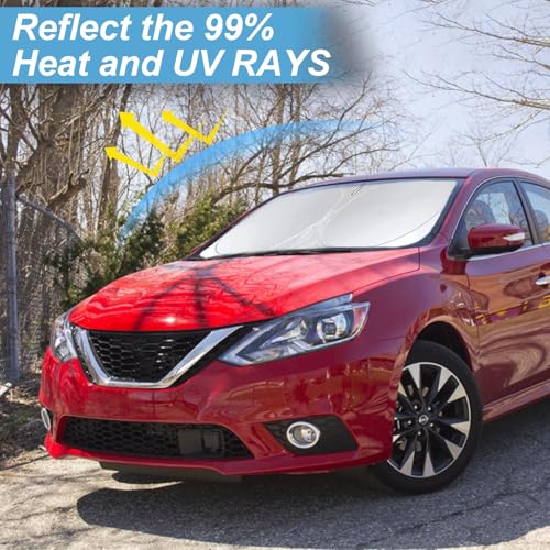 Windshield Sunshade for Nissan Sentra 2013 2014