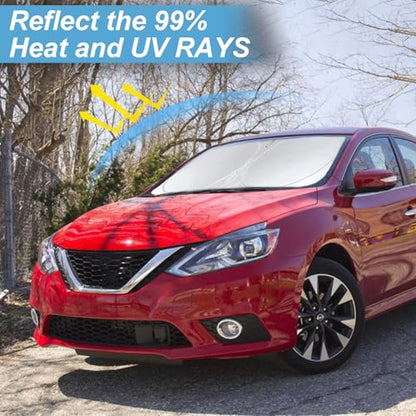 Windshield Sunshade for Nissan Sentra 2013 2014