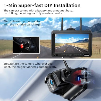 Magnetic Wireless Backup Camera