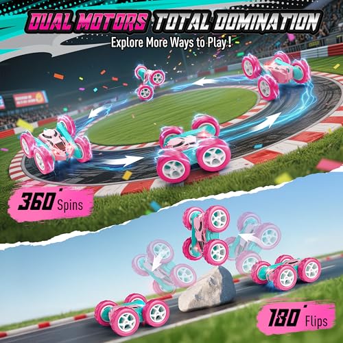 Pink RC Car for Girls Age 6+