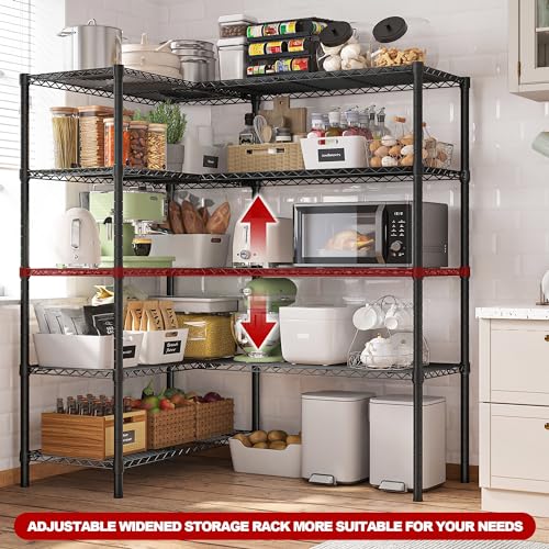 5 Tier Heavy Duty Wire Shelving Unit