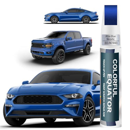 B3 M7440 Atlas Blue Metallic Touch Up Paint for Ford