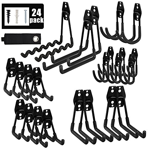 24PCS Garage Hooks