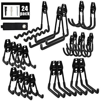 24PCS Garage Hooks