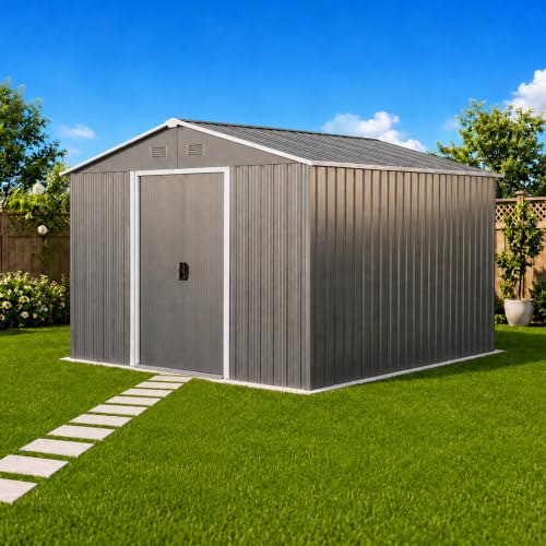 8x10 FT Outdoor Storage Shed