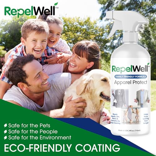 Non Toxic Fabric Protector Spray for Clothing & Apparel (24 Fl Oz)