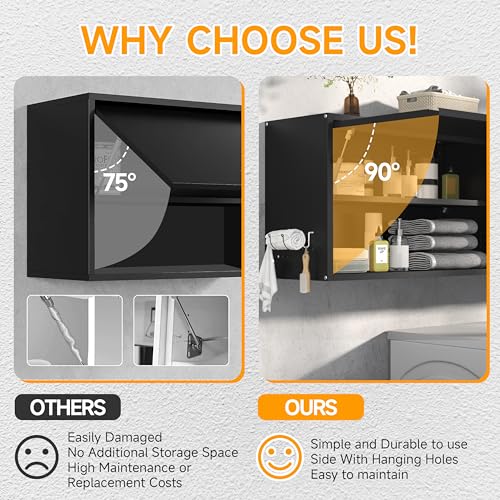 Metal Wall Cabinet with Up