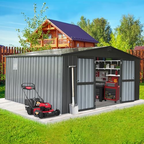 Domi Outdoor Storage Shed 11' x 12.5'
