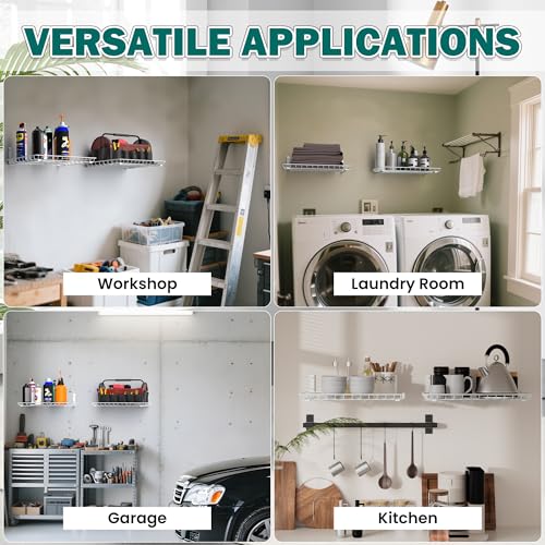Garage Wall Shelves 12x18 Inch (2 Count)