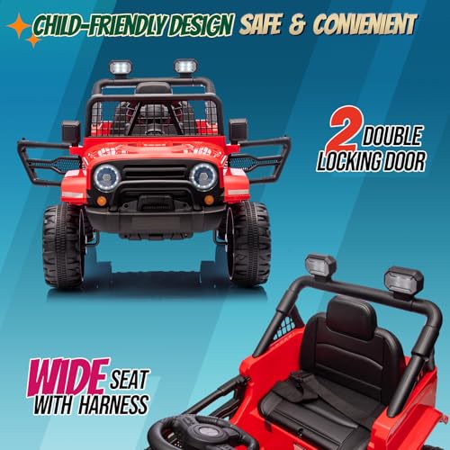 12V Kids Ride on Truck with Remote Control