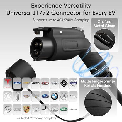 Safe Level 2 EV Charger 40Amp