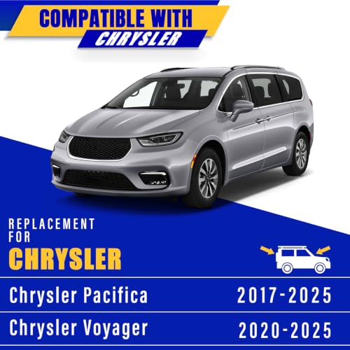3 Wipers Fits Chrysler Pacifica 2017