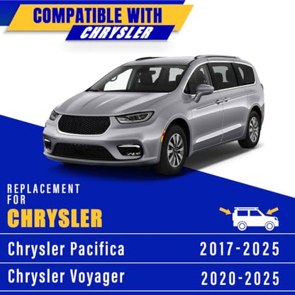 3 Wipers Fits Chrysler Pacifica 2017