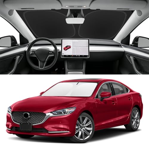Custom Fit Windshield Sun Shade for Mazda 6 2014