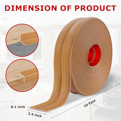 Wall Corner Protector Peel and Stick Corner Trim Molding (10 Foot)