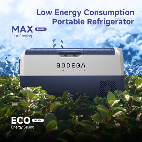 64QT 12 Volt Car Refrigerator Portable Single Zone With Wheels