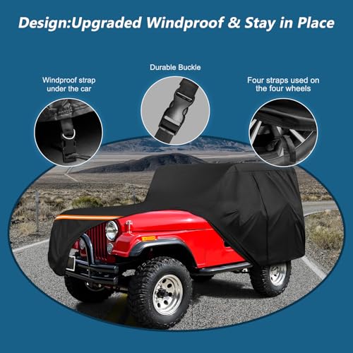 Car Cover for Jeep CJ5 1955