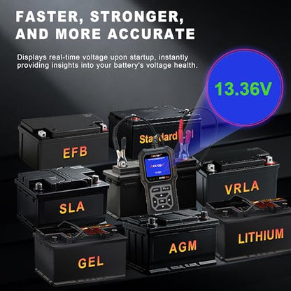 BT60 PRO Car Battery Tester 6V