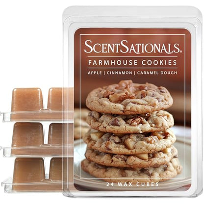 Farmhouse Cookies Scented Fall Wax Melts 10oz (10 Ounce)