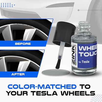 Premium Tesla Wheel Curb Rash Repair Kit for Model S 21