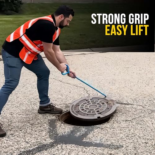 T&T Tools 36 Inch Manhole Cover Hook Tool