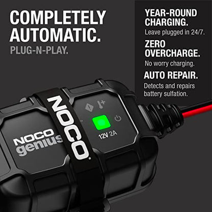 GENIUS2D 2A 12V Onboard Battery Charger