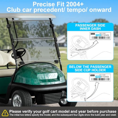 Club Car Precedent Windshield