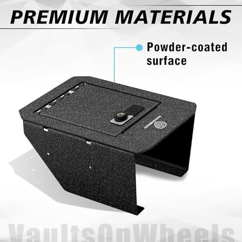 for 2025 2024 Tesla Cybertruck Center Console Safe Gun Safe Vault Hidden Console Storage LockBox Anti
