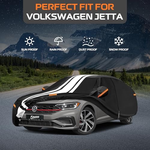 Heavy Duty Car Cover Custom Fit for Volkswagen Jetta
