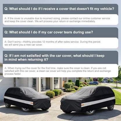 10 Layers Minivan Car Cover Custom Fit for Dodge Grand Caravan